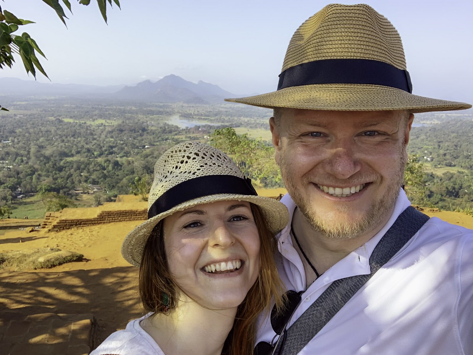 Tom and Franzi on the road