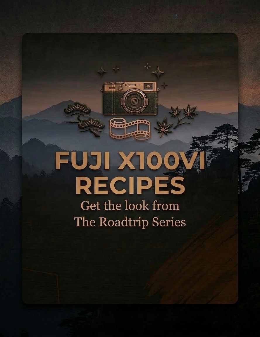 Fuji X100VI Film Simulation Recipes
