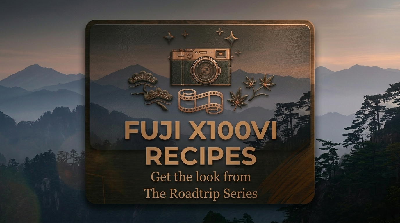 Fuji X100VI Film Simulation Recipes