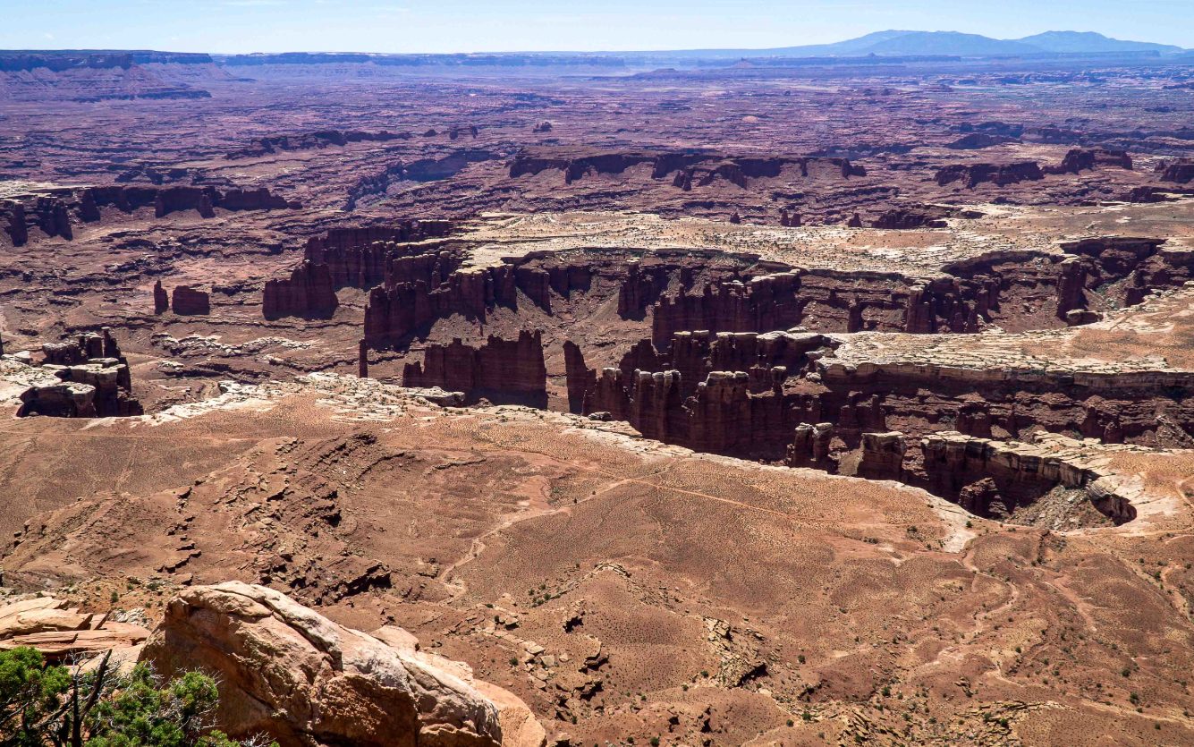 Arches National Park - iconic sandstone arches against blue sky