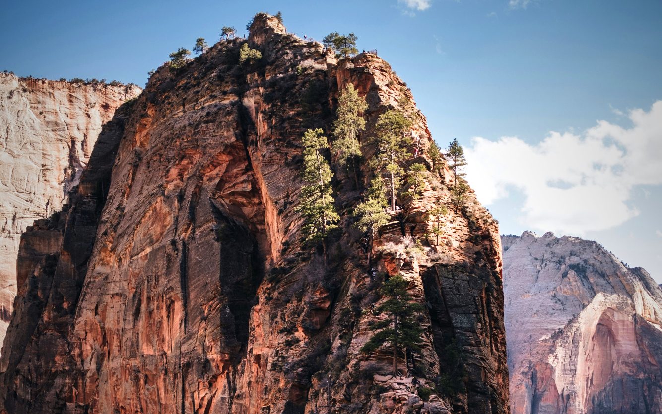 Zion Canyon trail